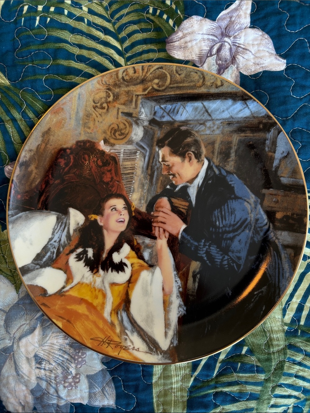 Gone With the Wind Collector’s Plate # 8917 C